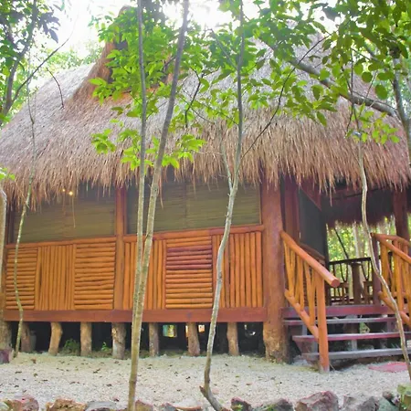 Aldea Maya-Ha Cabanas Con Cenotes Puerto Morelos Extérieur photo