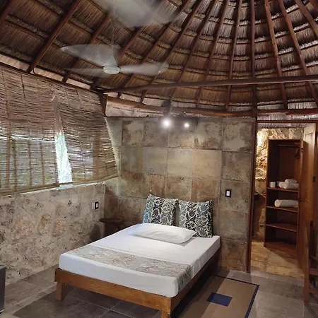Aldea Maya-Ha Cabanas Con Cenotes Puerto Morelos Extérieur photo